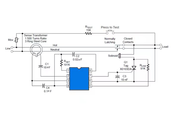 D4140 漏電保護電路介紹及應用